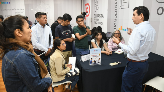 PERÚ COMPRAS invita a emprendedores y mypes textiles a venderle al Estado a través de los Catálogos Electrónicos